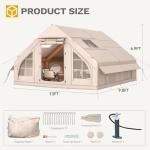 DWVO 13FT x 10FT Inflatable Tent for Camping