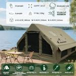 NANJEEN® Large Inflatable Camping Tent for 2-10 People