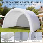 Inflatable Event Stage Tent with Built-in Blower