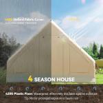 Outsunny Inflatable Camping Tent for 4-6 People