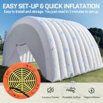 Inflatable Event Stage Tent with Built-in Blower