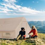 Large Inflatable Tent for 2-8 Campers