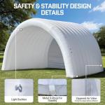 Inflatable Event Stage Tent with Built-in Blower