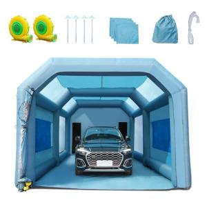 VEVOR Inflatable Spray Booth with Powerful Blowers