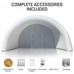 Inflatable Event Stage Tent with Built-in Blower