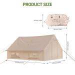 Large Inflatable Tent for 2-8 Campers