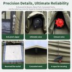 NANJEEN® Large Inflatable Camping Tent for 2-10 People