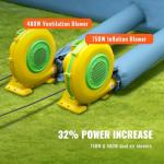 VEVOR Inflatable Spray Booth with Powerful Blowers