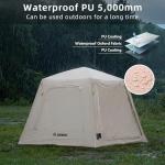 Inflatable Waterproof Tent with Large Canopy