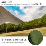Unigear Hexagon Waterproof Camping Tarp 15x14 ft