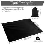 Ultralight Waterproof Tent Footprint with Storage Bag