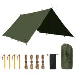 FREE SOLDIER Waterproof Camping Tarp 10x10.5ft