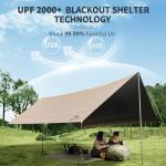 Naturehike Cloud Skies Waterproof Camping Tent Tarp