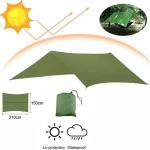 Waterproof Camping Tarp - 59x83" Outdoor Shelter