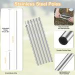 16x12 Ft Lightweight UV Resistant Camping Tarp