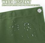 CARTMAN 10x12 Feet Heavy Duty Canvas Tarp