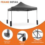 OLIXIS 10x10 Ft Waterproof Pop Up Canopy Tent