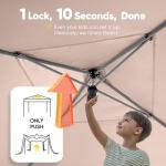 Quictent 10x10 Pop Up Canopy Tent with Sidewalls