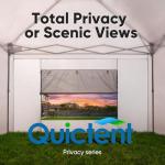 Quictent 10x20 Pop Up Canopy with 6 Walls