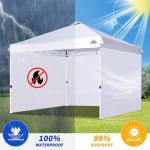 SCOCANOPY 12x12ft Canopy SideWall 3-Pack White