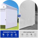 SCOCANOPY 12x12ft Canopy SideWall 3-Pack White