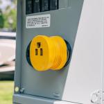 Camco PowerGrip 30A to 15A RV Adapter