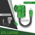 50 Amp to 110 Volt RV Adapter Cord with Indicator