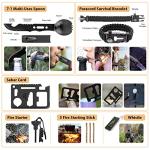 250-Piece Survival Kit with Molle Bag and Tent