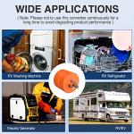 Nilight RV Power Adapter 15A to 30A Plug