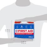 110-Piece Travel First Aid Kit for Emergencies