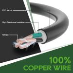 30 Amp to 50 Amp RV Adapter Cord, 12 Inch