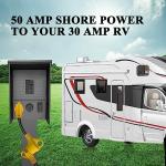 50 Amp to 30 Amp RV Power Adapter Cord