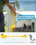 Kohree 30A to 50A RV Plug Adapter 18