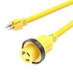 30-Amp to 15-Amp RV Power Adapter Cord