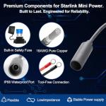 Starlink Mini 12V Power Supply for Camping