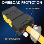 50 Amp to 20 Amp RV Adapter with Breaker