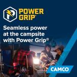 Camco Heavy Duty RV PowerGrip Adapter, 30 Amp
