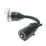 7 RV Blade to Pole Round Trailer Plug Adapter