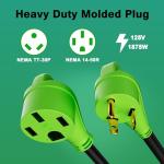30 Amp to 50 Amp RV Adapter Cable