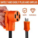 50 Amp to 110 Volt RV Dogbone Adapter Cord