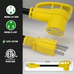 RV 50 Amp to 110 Heavy Duty Adapter