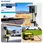 50 Amp to 30 Amp RV Adapter Cord