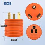30 Amp to 15 Amp RV Power Adapter Plug