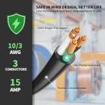 RV 50 Amp to 110 Heavy Duty Adapter