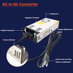 Yaheeda 110V to 12V DC Power Converter