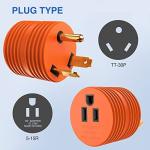30 Amp to 15 Amp RV Power Adapter Plug