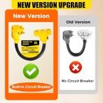 30 Amp RV Generator to Household Outlet Adapter