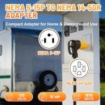 50 Amp to 110 Volt RV Power Adapter