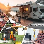 30 Amp to 20 Amp RV Adapter with Circuit Breaker