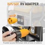 50 Amp to 110 Volt RV Power Adapter